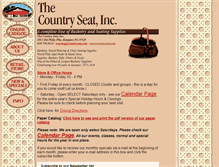 Tablet Screenshot of countryseat.com